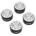 MW1004 Silver 1.0-inch aluminum wheels