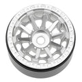 MW1004 Silver 1.0-inch aluminum wheels