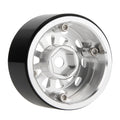 MW1004 Silver 1.0-inch aluminum wheels