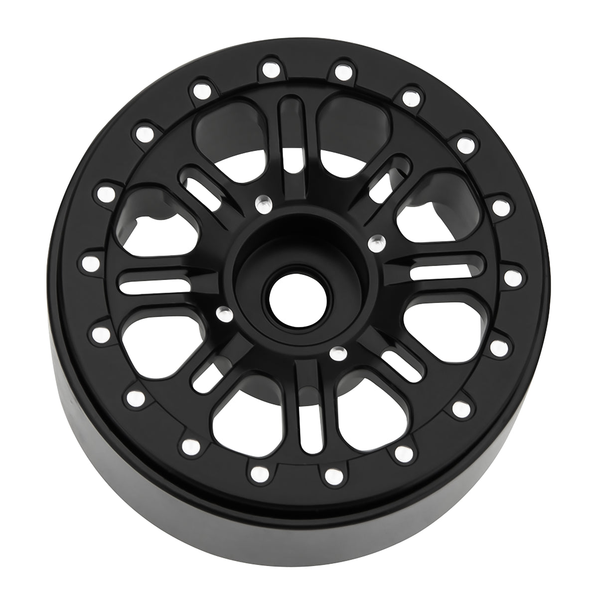MW1005 Black 1.0-inch aluminum wheels