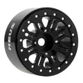 MW1005 Black 1.0-inch aluminum wheels