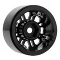 MW1005 Black 1.0-inch aluminum wheels