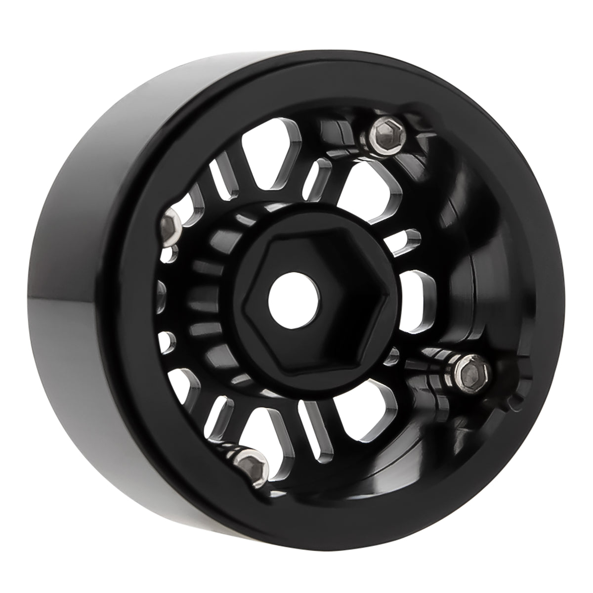 MW1005 Black 1.0-inch aluminum wheels