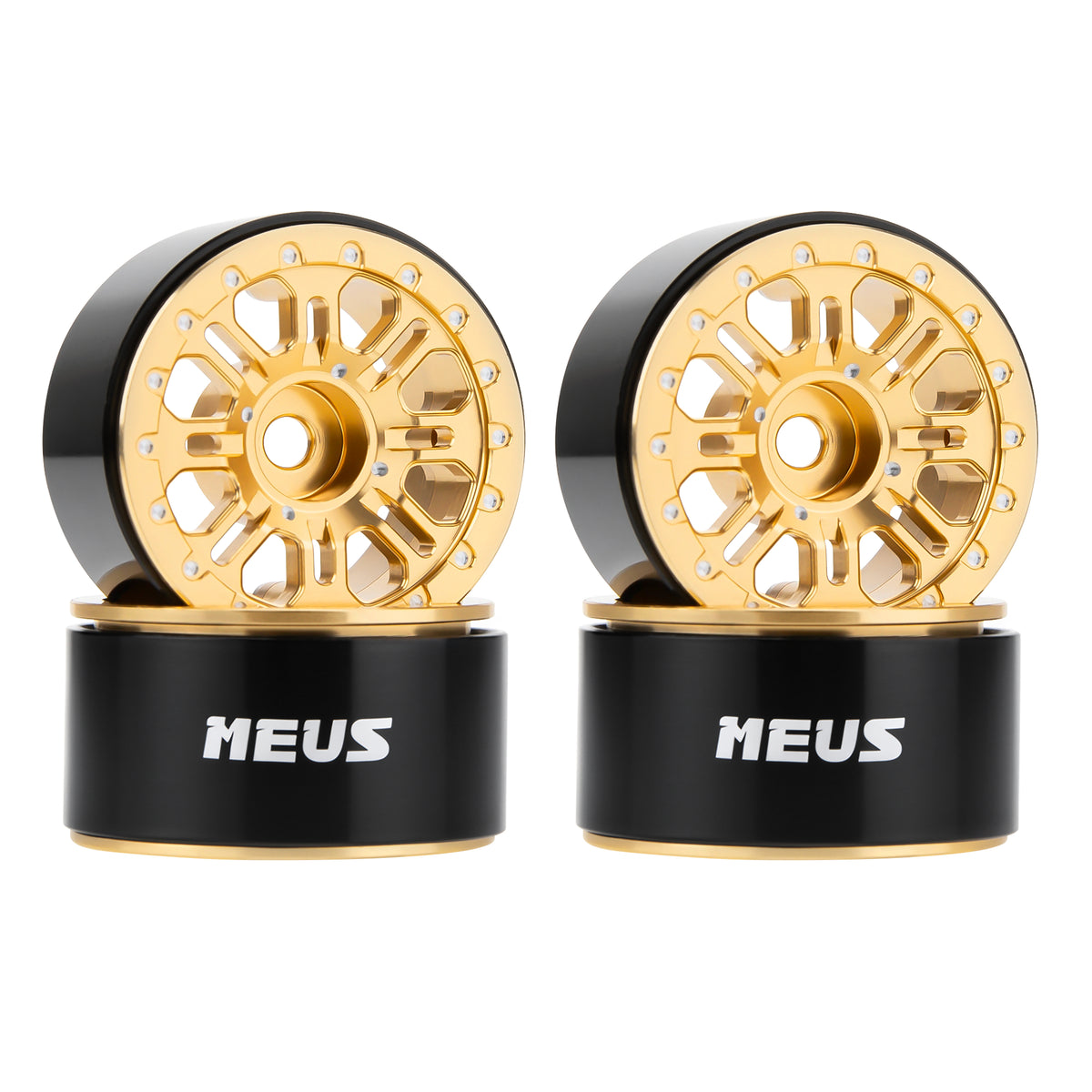 MW1005 Gold 1.0-inch aluminum wheels