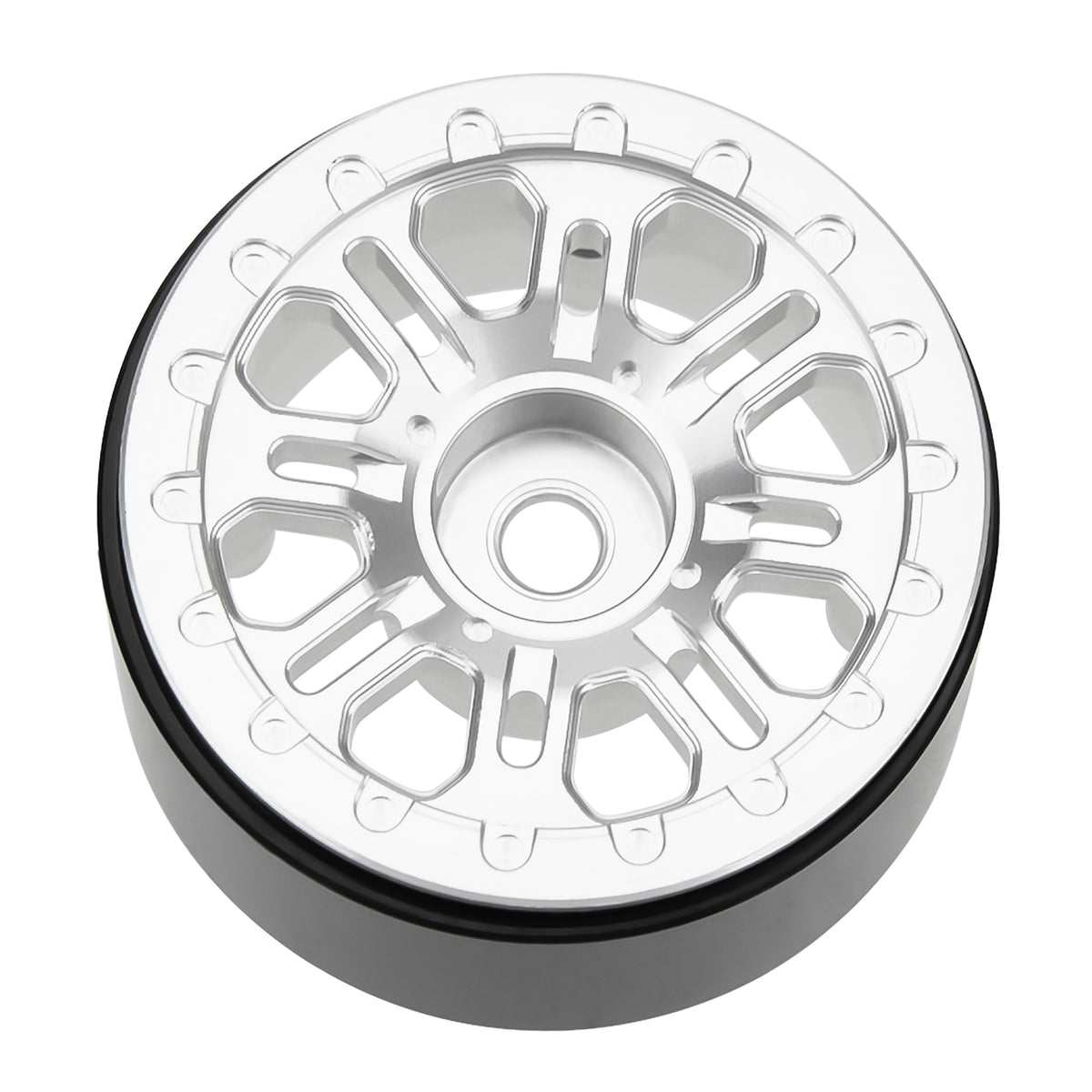 MW1005 Silver 1.0-inch aluminum wheels