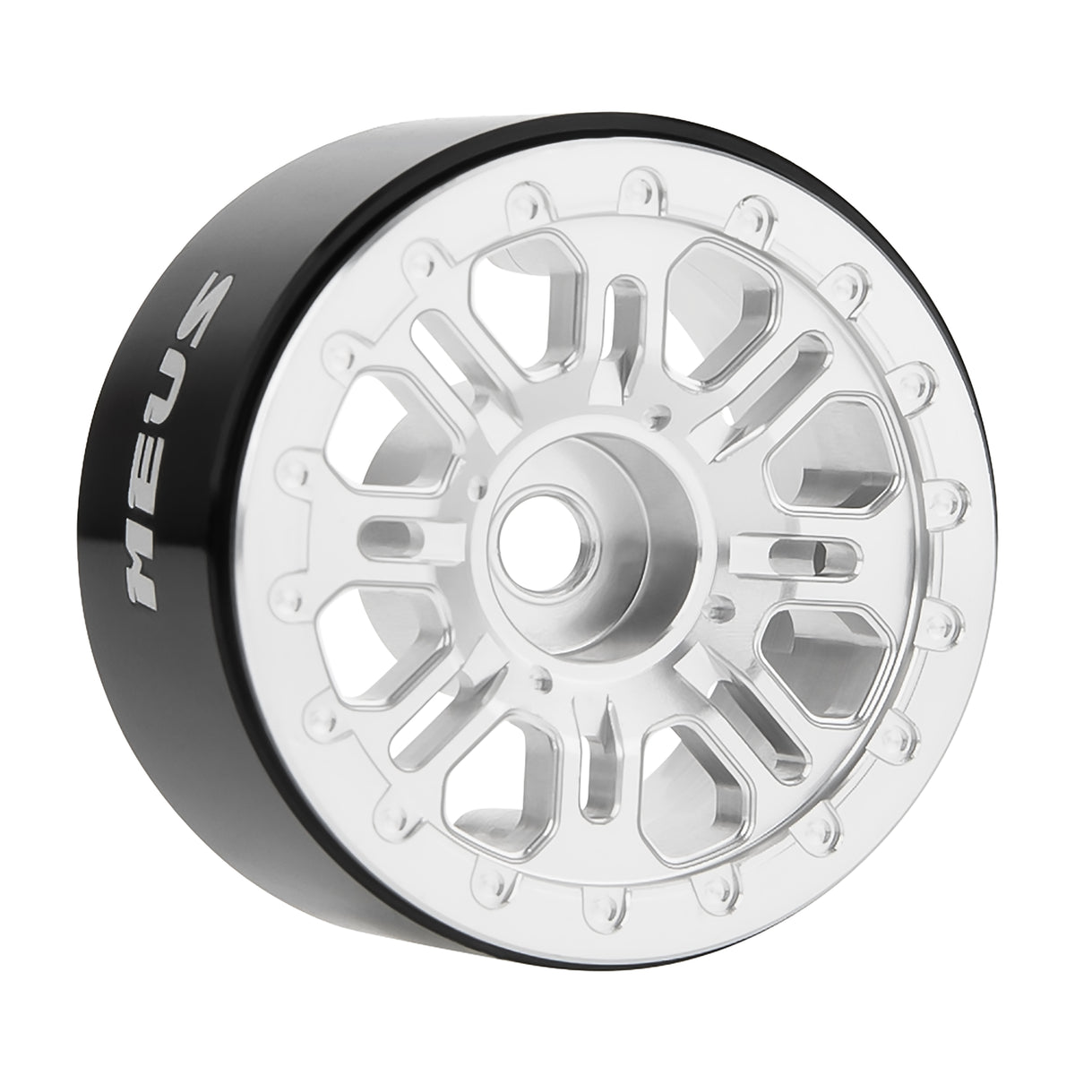 MW1005 Silver 1.0-inch aluminum wheels