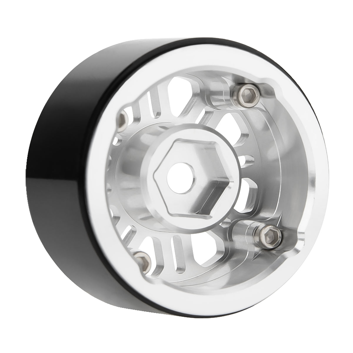 MW1005 Silver 1.0-inch aluminum wheels