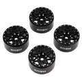 MW1006 Black 1.0-inch aluminum wheels
