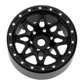 MW1006 Black 1.0-inch aluminum wheels