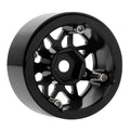 MW1006 Black 1.0-inch aluminum wheels