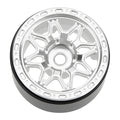 MW1006 Silver 1.0-inch aluminum wheels