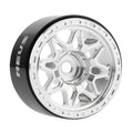 MW1006 Silver 1.0-inch aluminum wheels