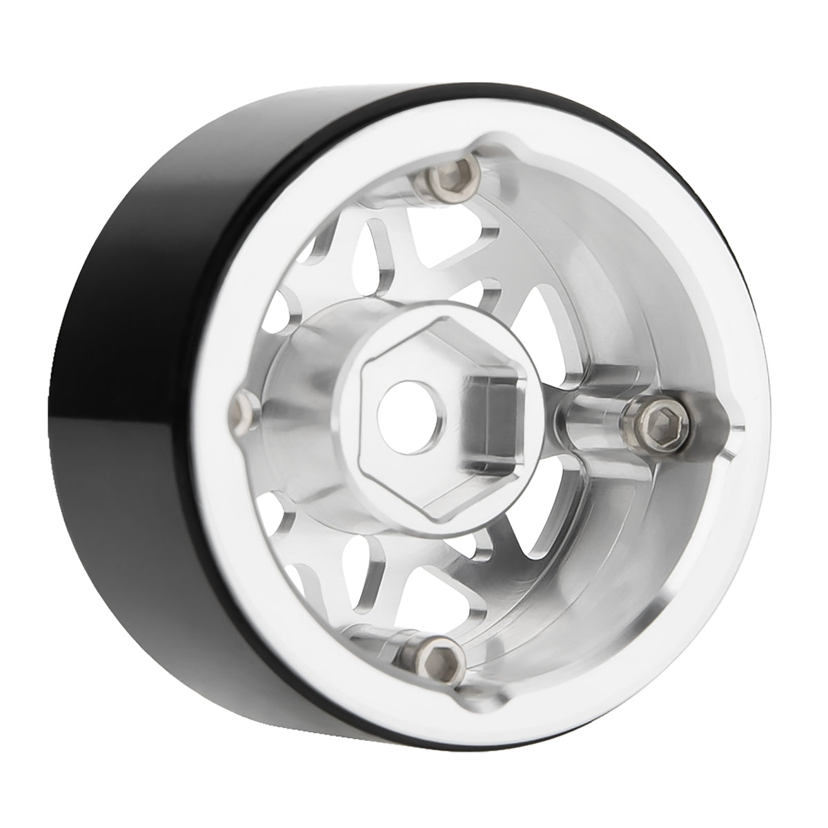 MW1006 Silver 1.0-inch aluminum wheels