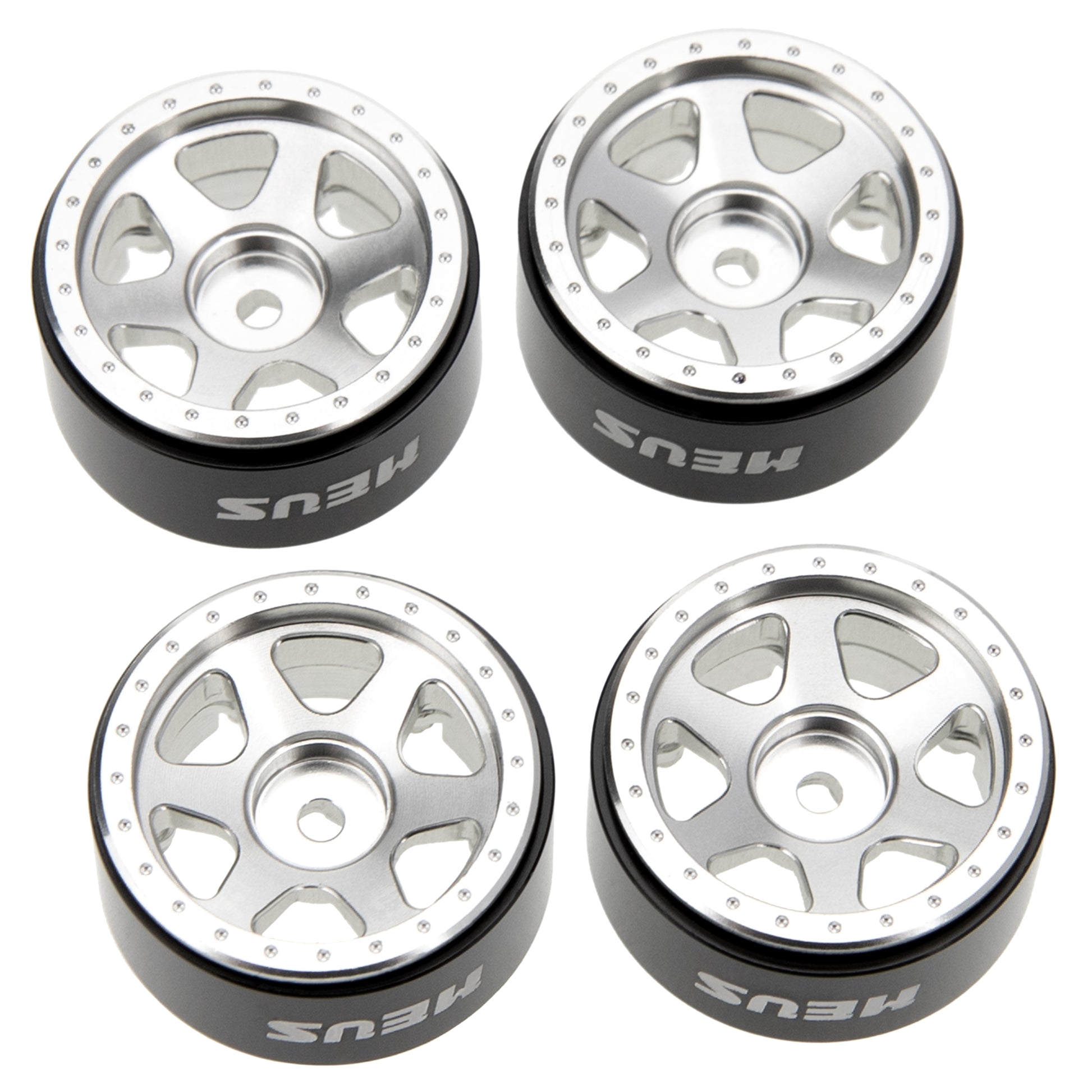 Model F Silver 0.7-inch wheels