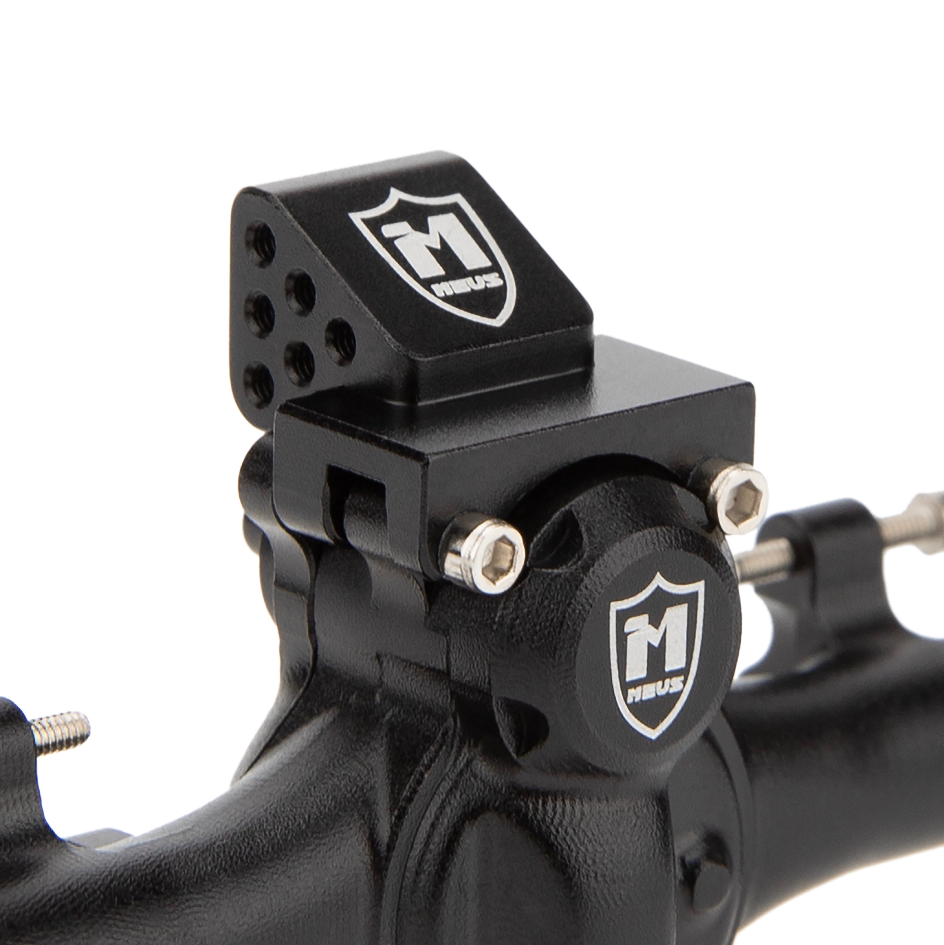 MEUS Racing Mullet Setup SCX24 Metal V2 Isokinetic Front Axle & Portal