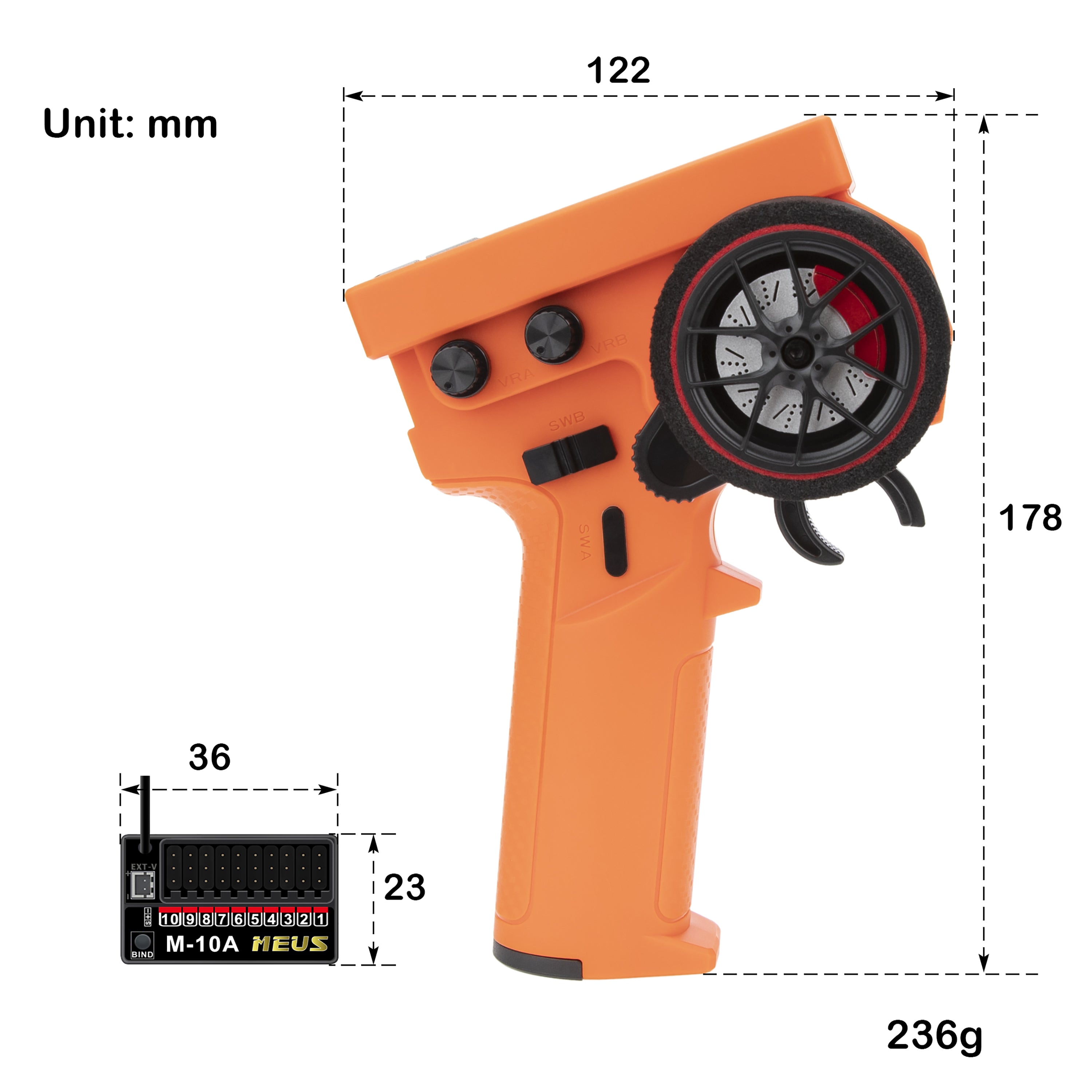 Upgrade Teile: 1/10 Mittenantrieb Gelenk 'Hundeknochen' Für RC Modellautos – Aus Aluminiumlegierung (blau)