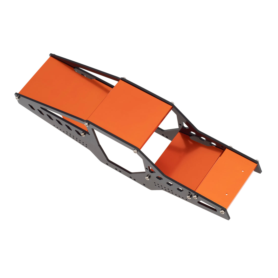 MEUS Racing SCX24 Aluminum Body Shell Carbon Fiber Chassis Frame for A