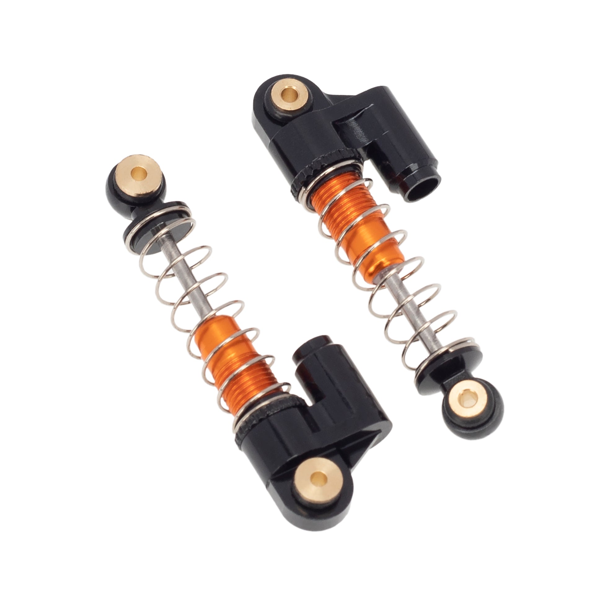Orange SCX24 Aluminum Shocks