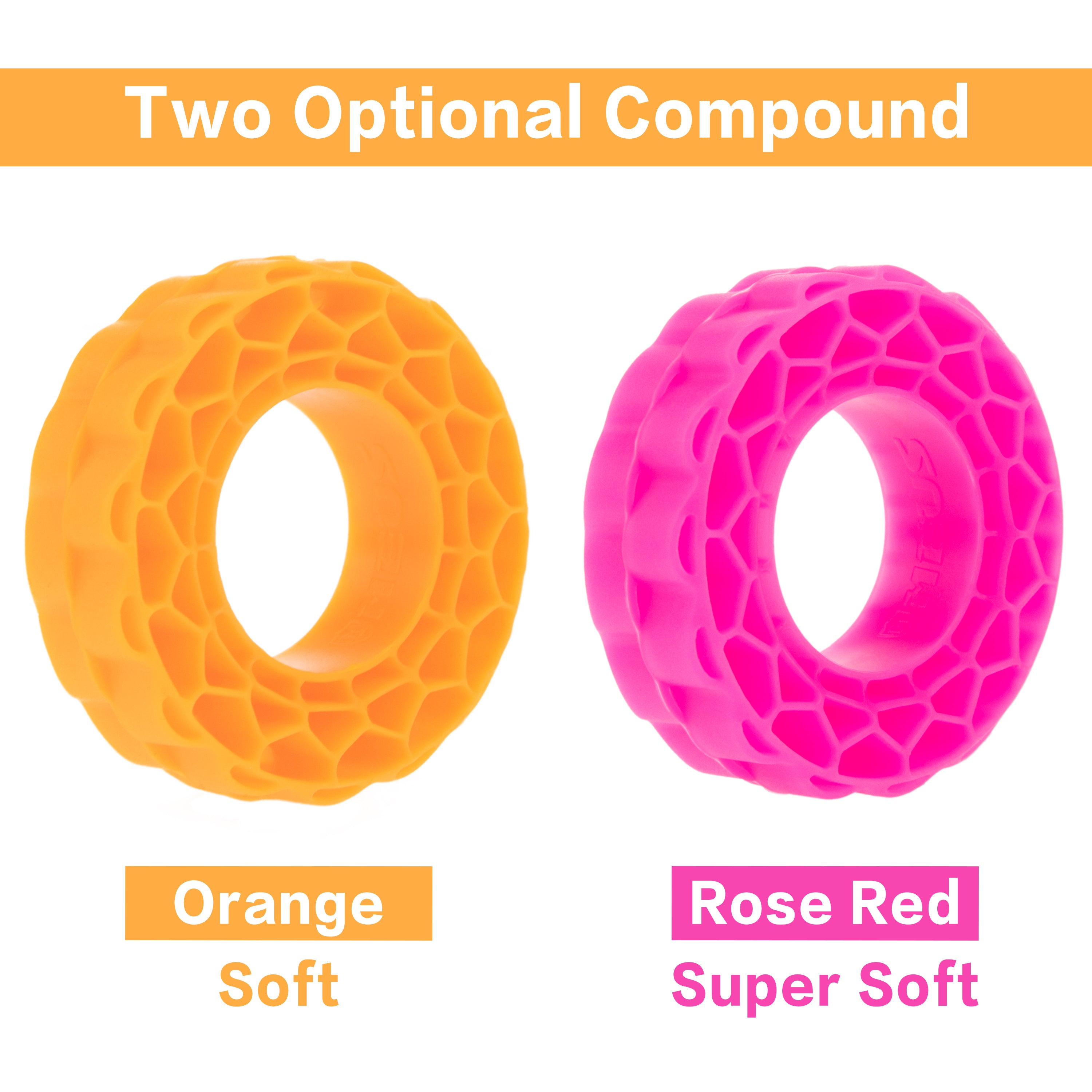 MEUS Racing Super Soft Silicone Rubber Inserts for 56-58mm 1.0 Inch Ti