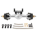 Plated-silver TRX4M isokinetic front axle