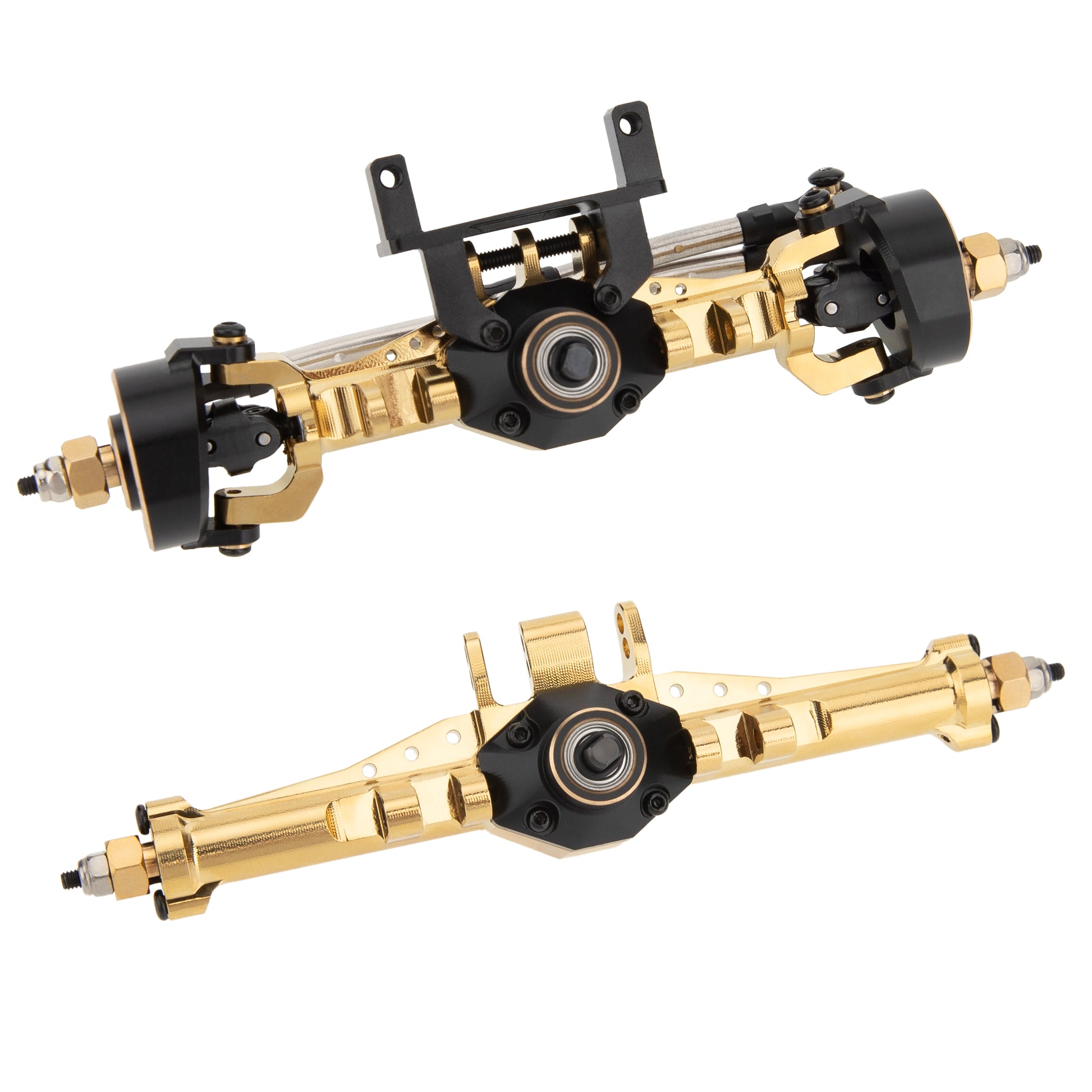 Plated Gold TRX4M Metal ISO Axles