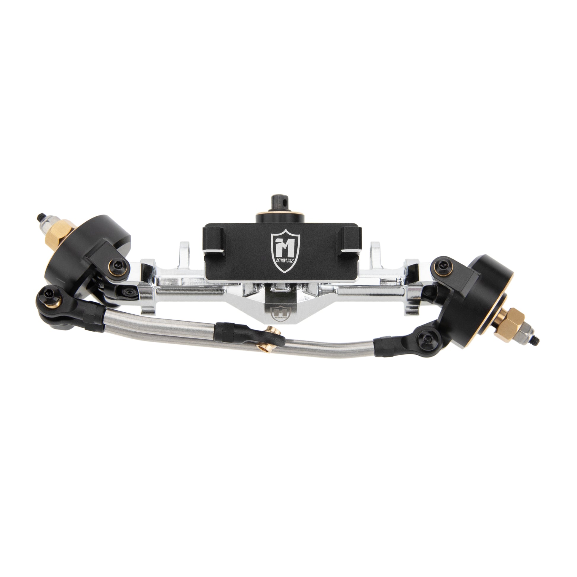 Plated Silver TRX4M Metal ISO Front Axle