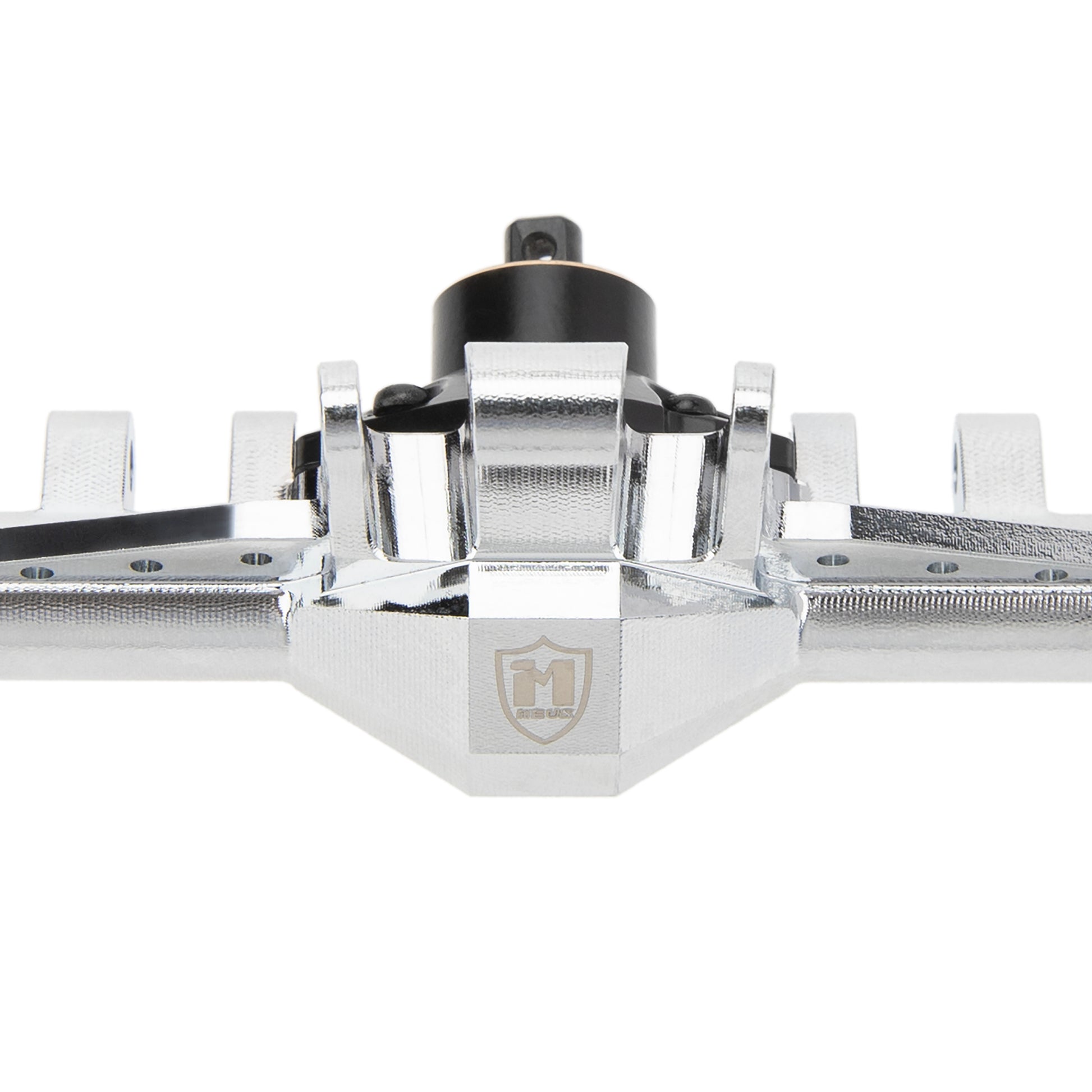 Plated Silver TRX4M Metal ISO Rear Axle 