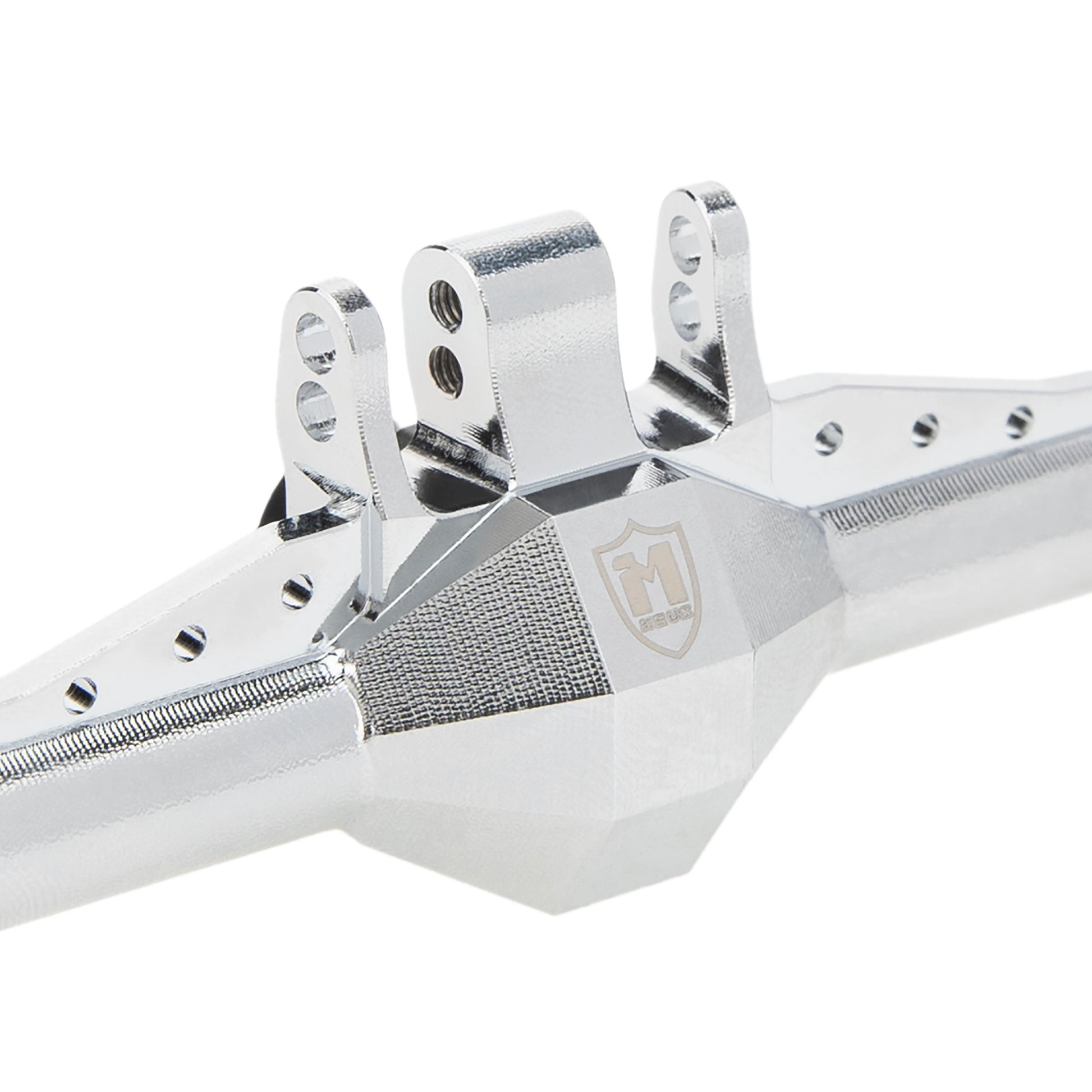 Plated Silver TRX4M Metal ISO Rear Axle 