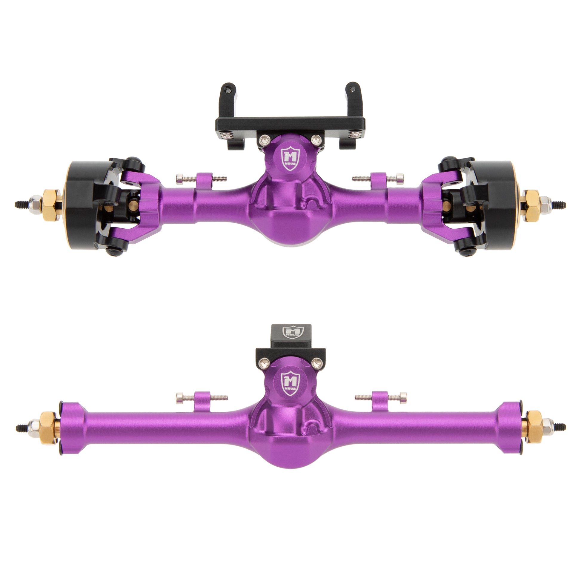 Purple SCX24 Metal V3 Isokinetic Axles