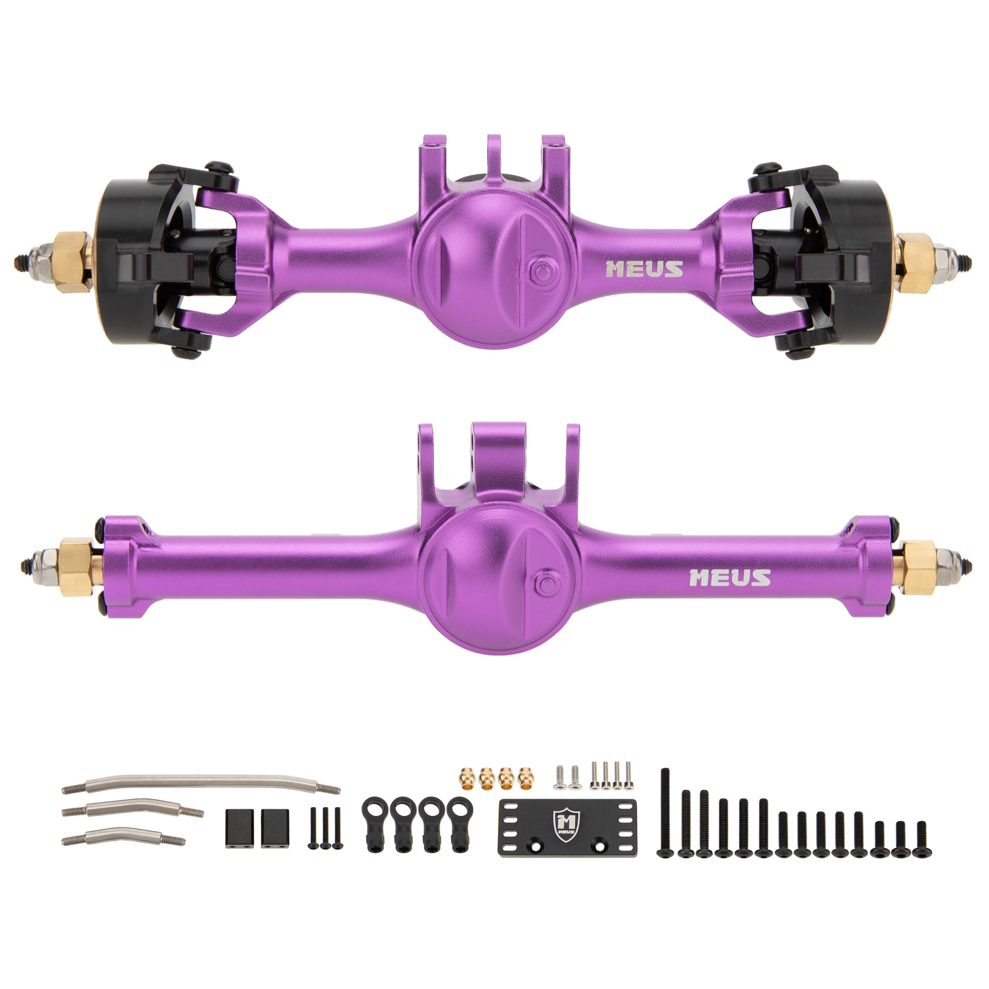 Purple TRX4M V2 Metal Isokinetic Axles