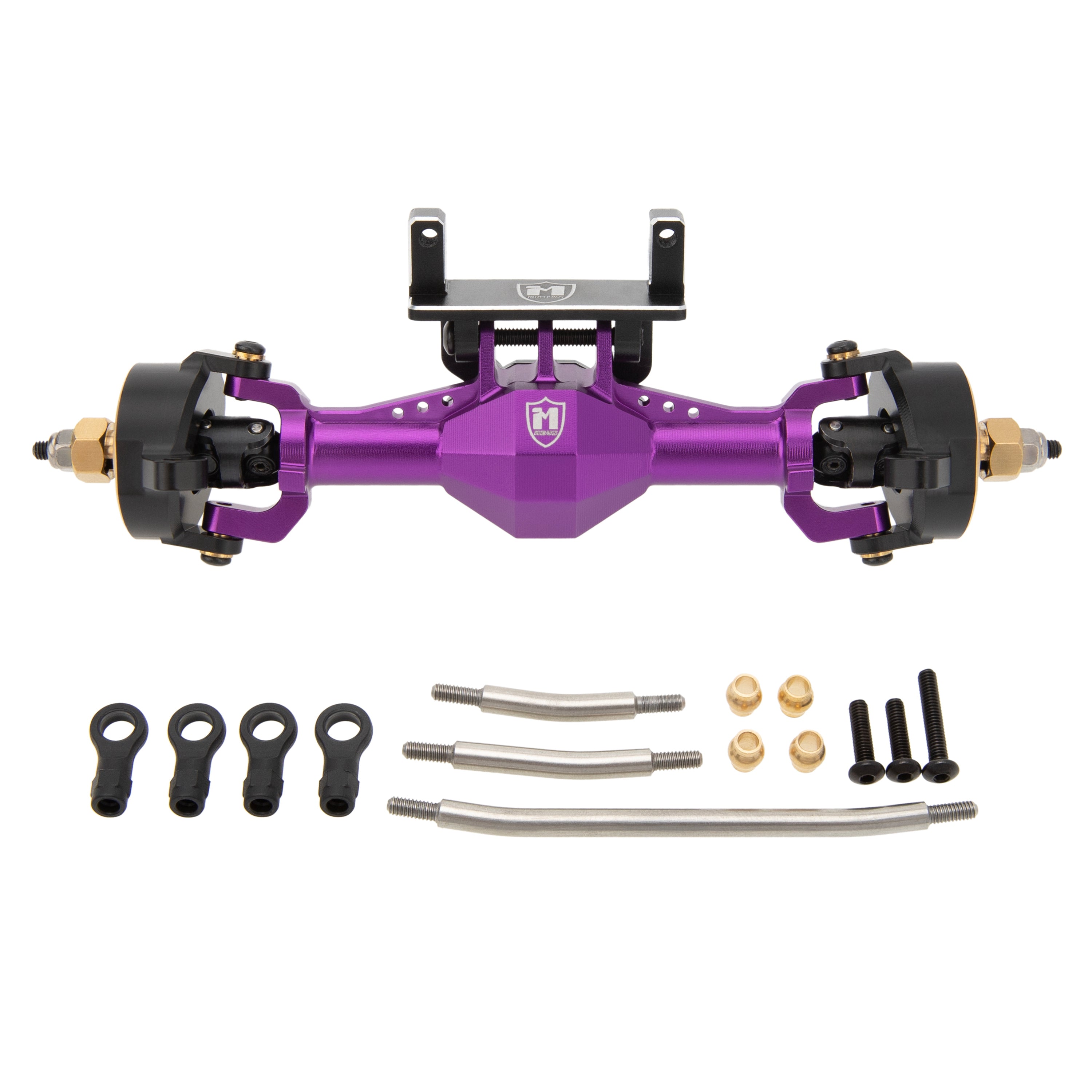 MEUS Racing TRX4M Metal Isokinetic Front and Rear Axles for 1/18 TRX4M