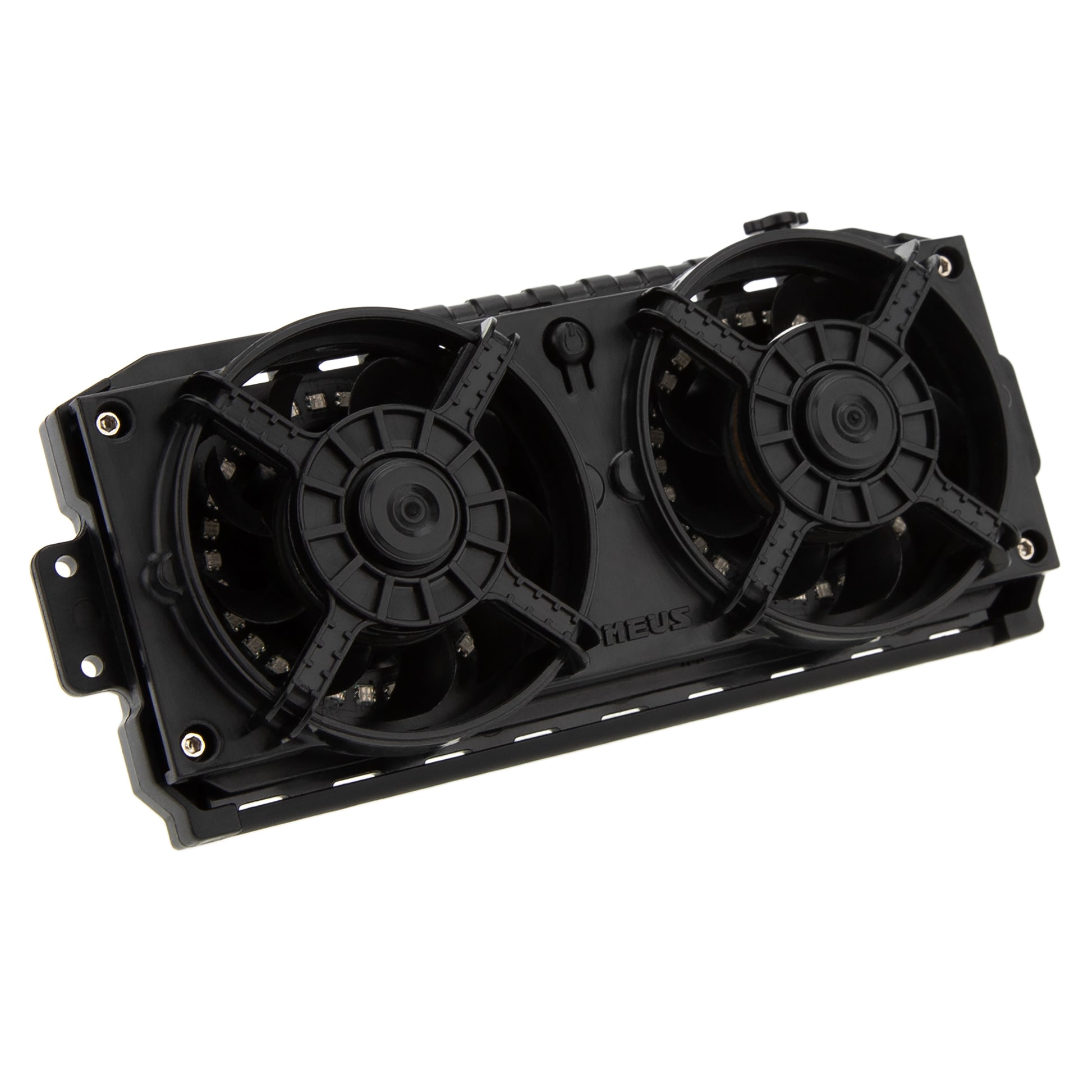 Rear Mount Radiator Cooling Fan with Lights