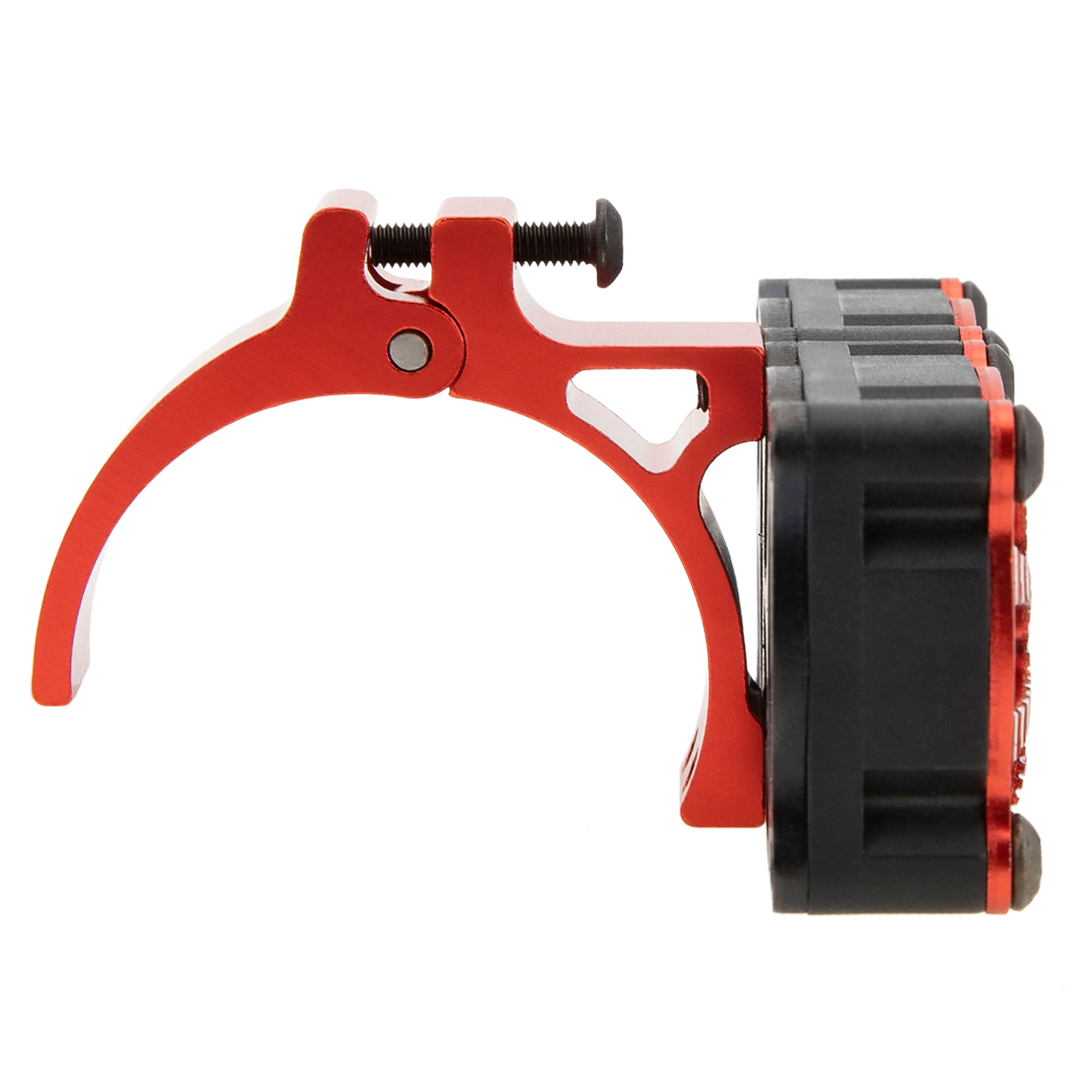 G.P.M. Aluminium Motor Heat Sink Mount | 25 Mm | Für 1/10 540 & 360 Motoren | 1 Stück In Rot