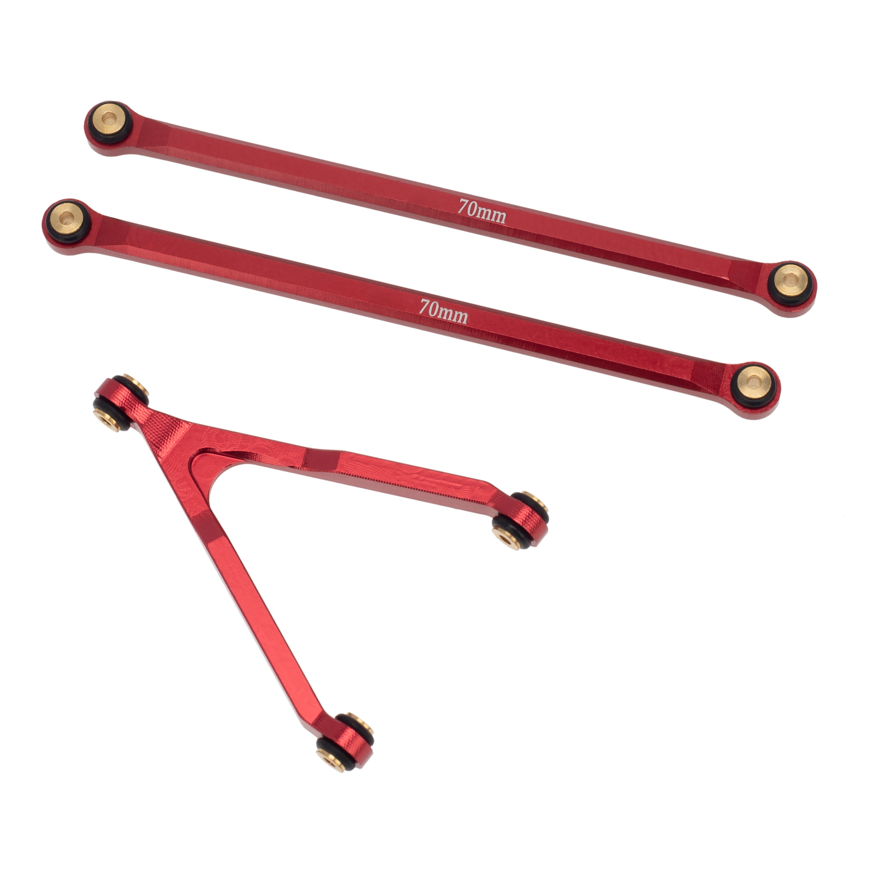 MEUS Racing CNC Aluminum High Clearance Chassis Links for Axial 1/24 S