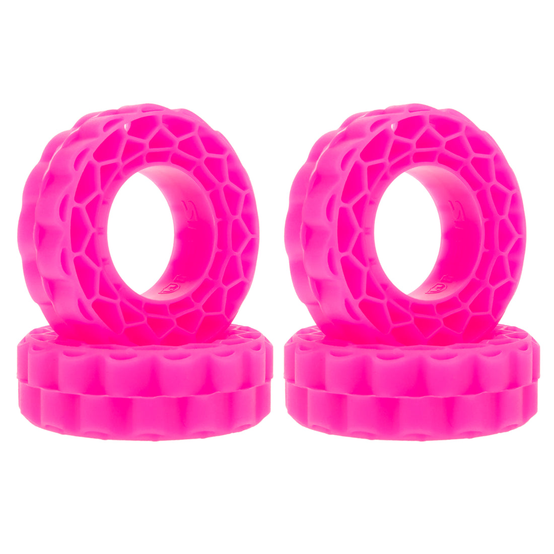 Rosh Red Soft Silicone inserts for 1.0 inch tires