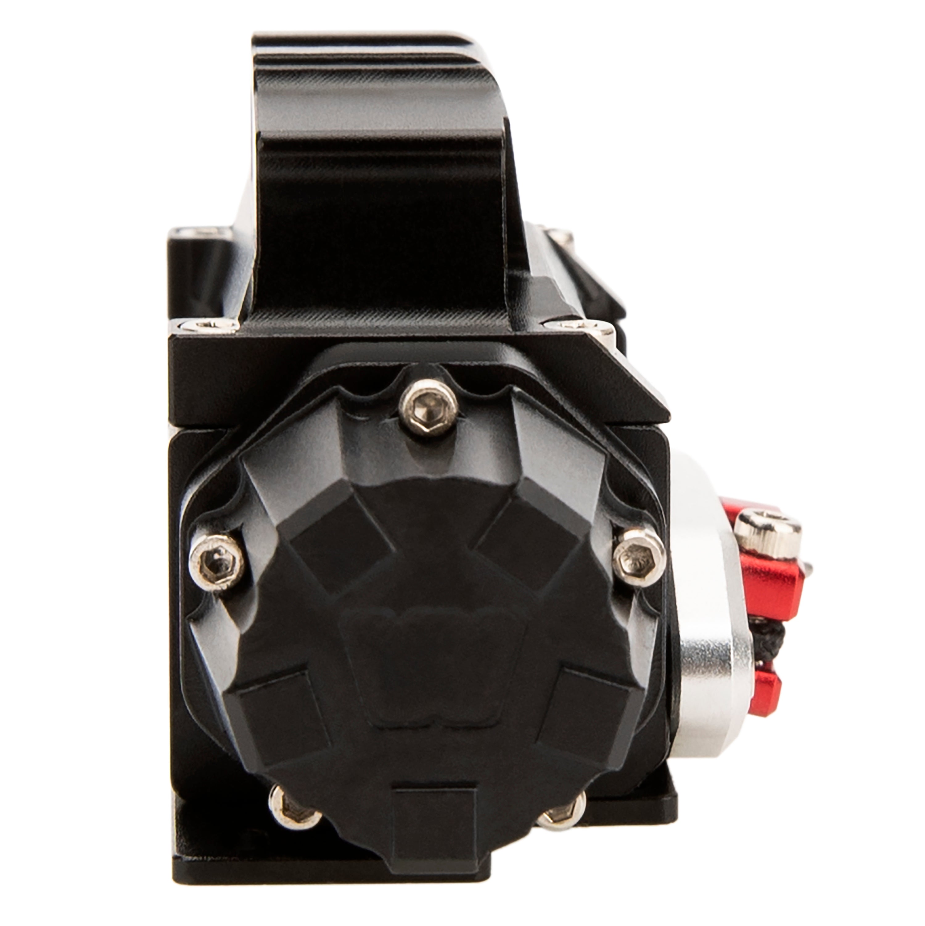 Summit Racing Winch MEUS Racing Metal Dual Motor Winch for 1/10 Axial SCX10 90046 TRX4 Red