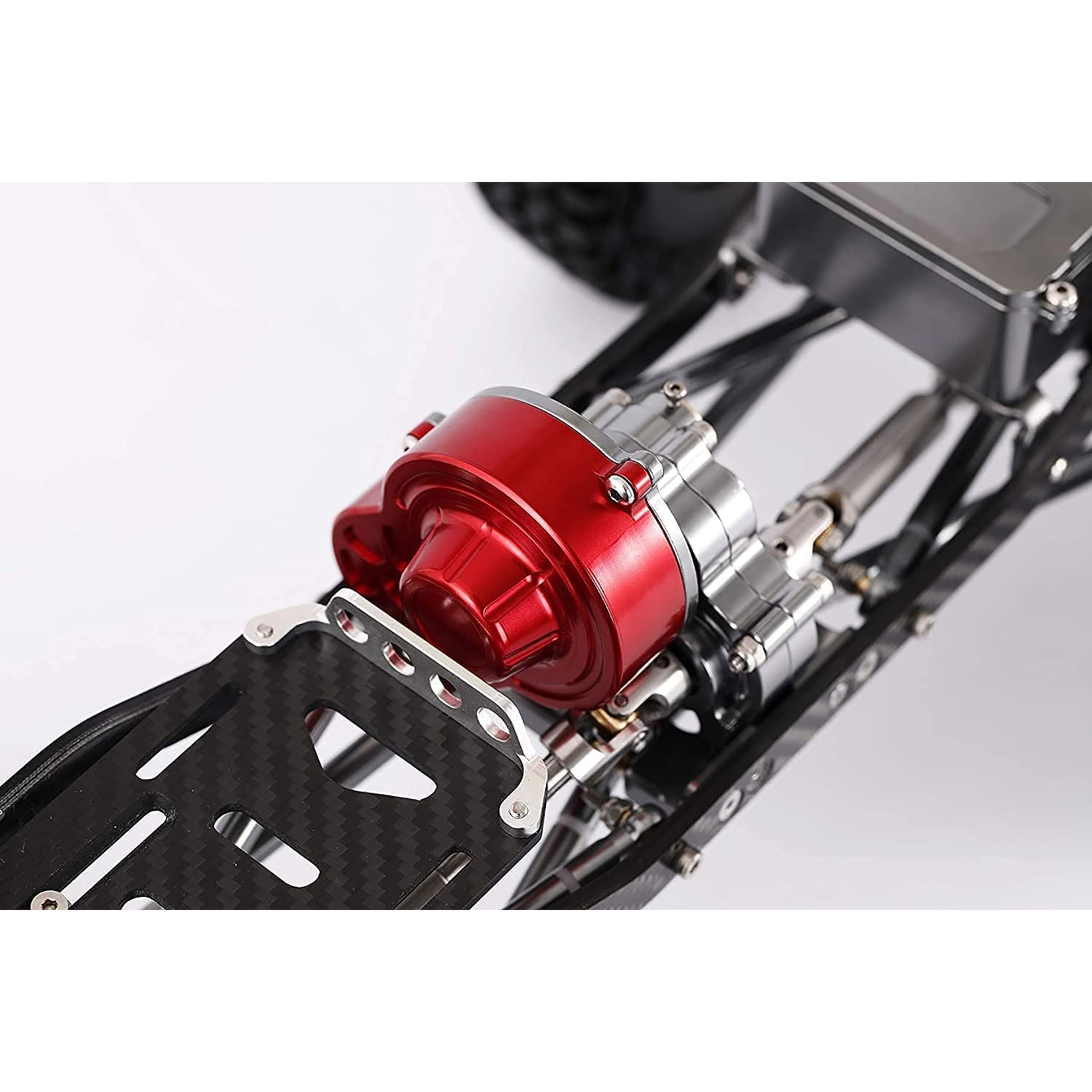 MEUS Racing Complete Transmission Gearbox for 1/10 Axial SCX10 90027 S