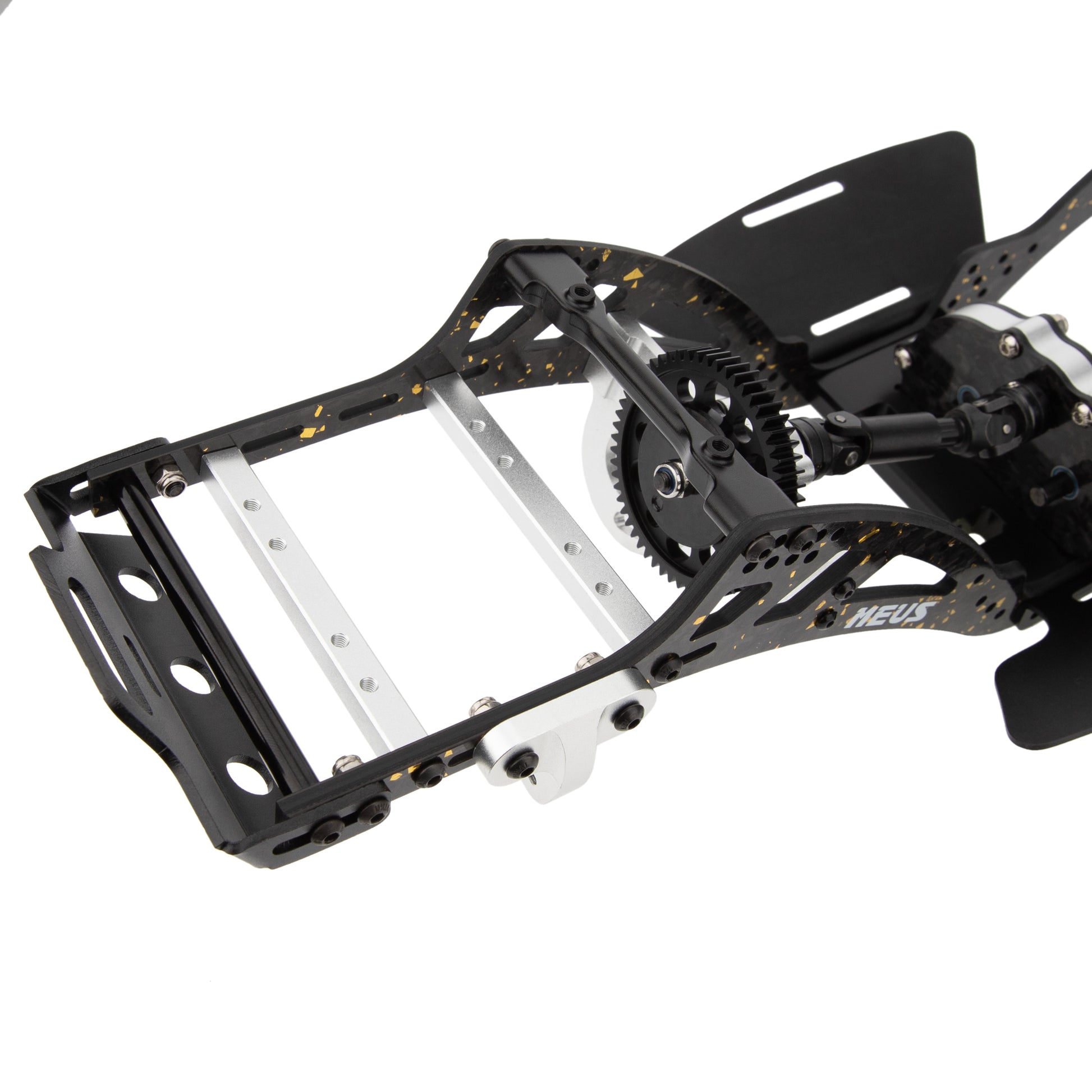 SCX10 Gold Rush V2 Carbon Fiber LCG Chassis kit