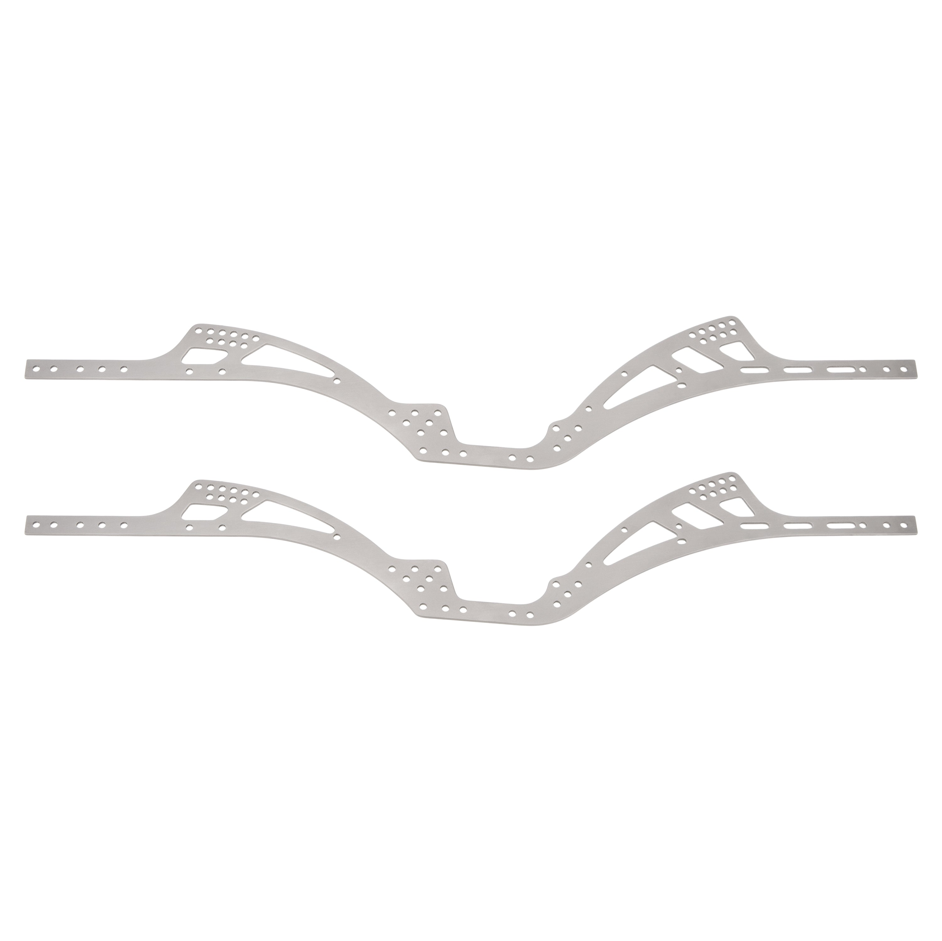 MEUS Racing Gold Rush V2 Titanium Chassis Frame Rails for 1/10 SCX10 ...