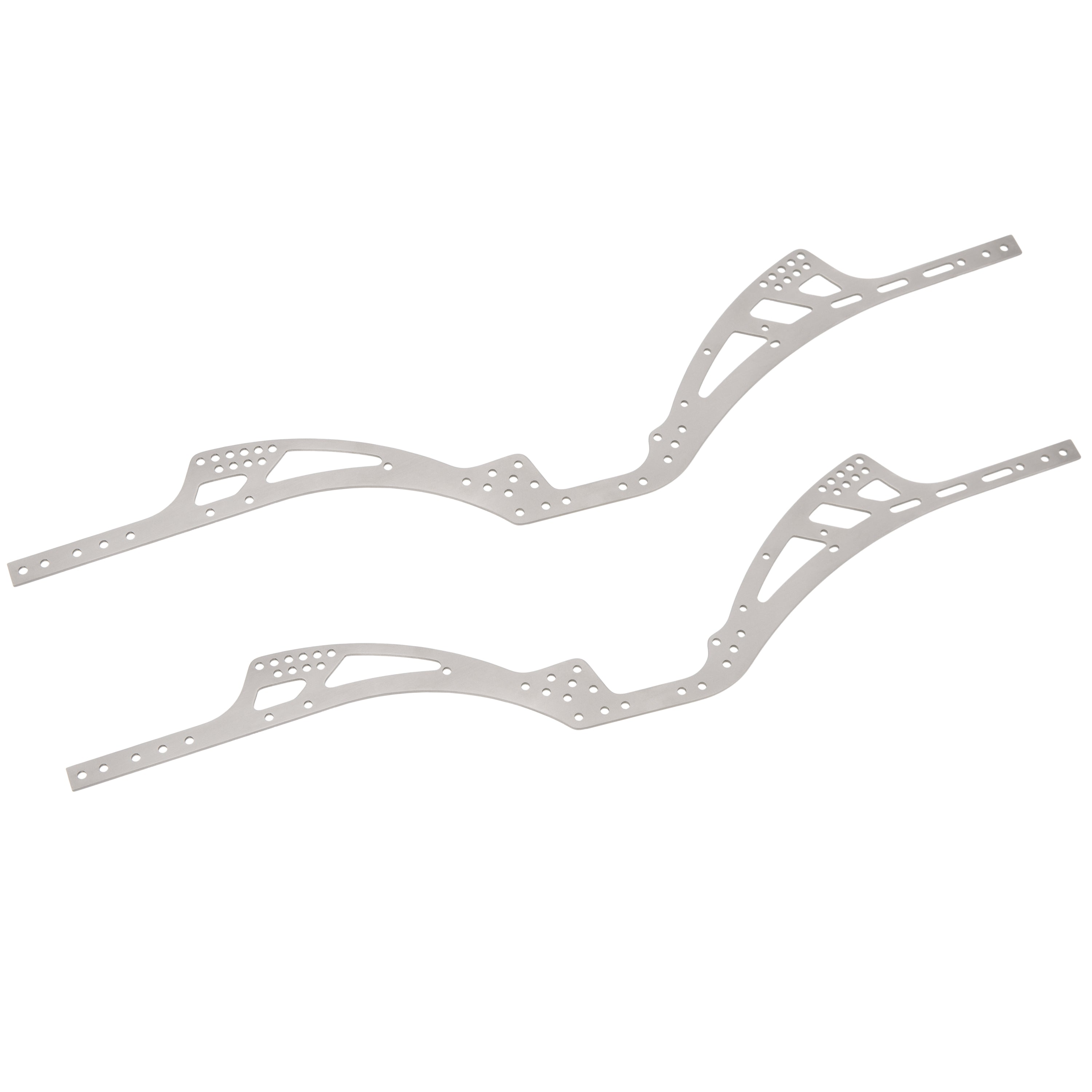 MEUS Racing Gold Rush V2 Titanium Chassis Frame Rails for 1/10 SCX10 ...