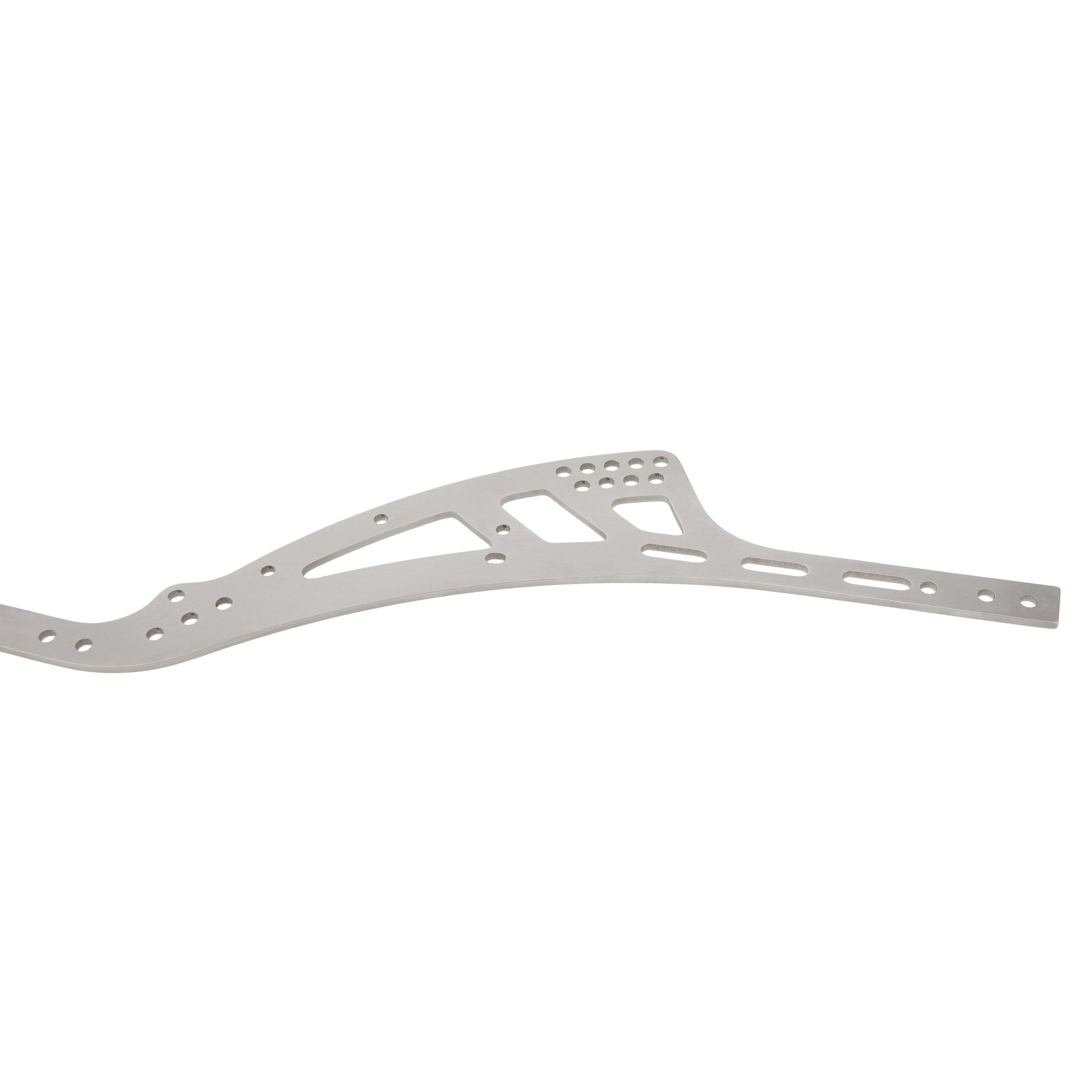 Race Car Rear Frame Rails MEUS Racing Gold Rush V2 Titanium Chassis Frame Rails for 1/10 SCX10 ...