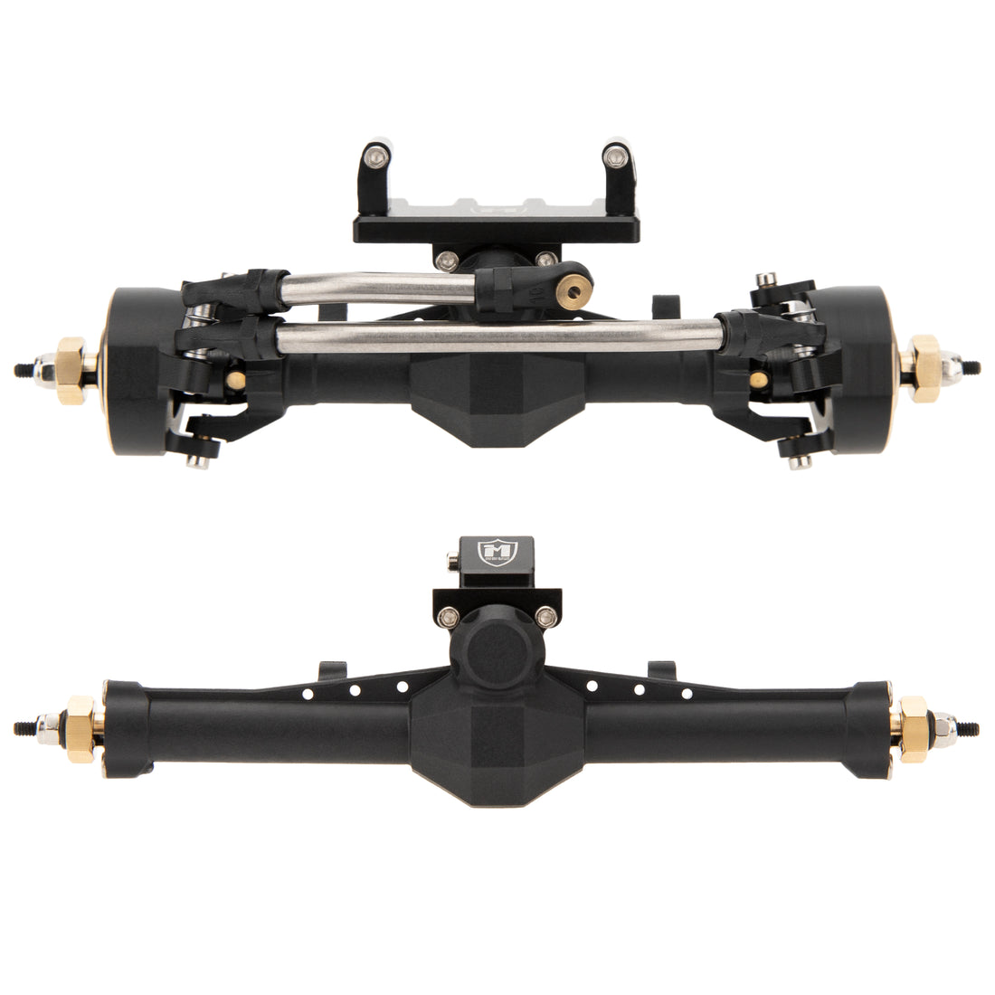 3 Point Rear Axle MEUS Racing SCX24 Nylon Isokinetic 3-Section CVD Front Rear Axles Maxi
