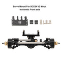 Servo mount for SCX24 V2 Metal Isokinetic axle