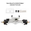 Servo mount for SCX24 V2 Metal Isokinetic axle