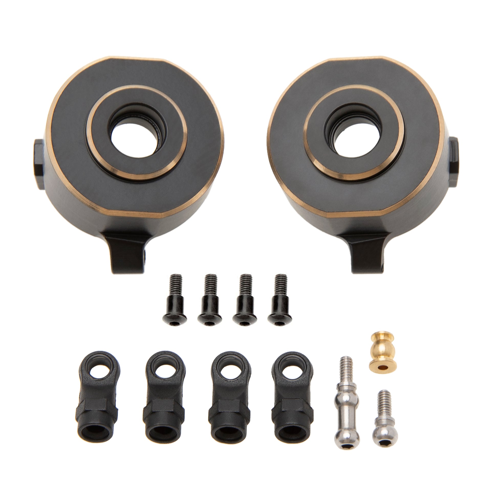 SCX24 V2 Axle Brass Steering Knuckles