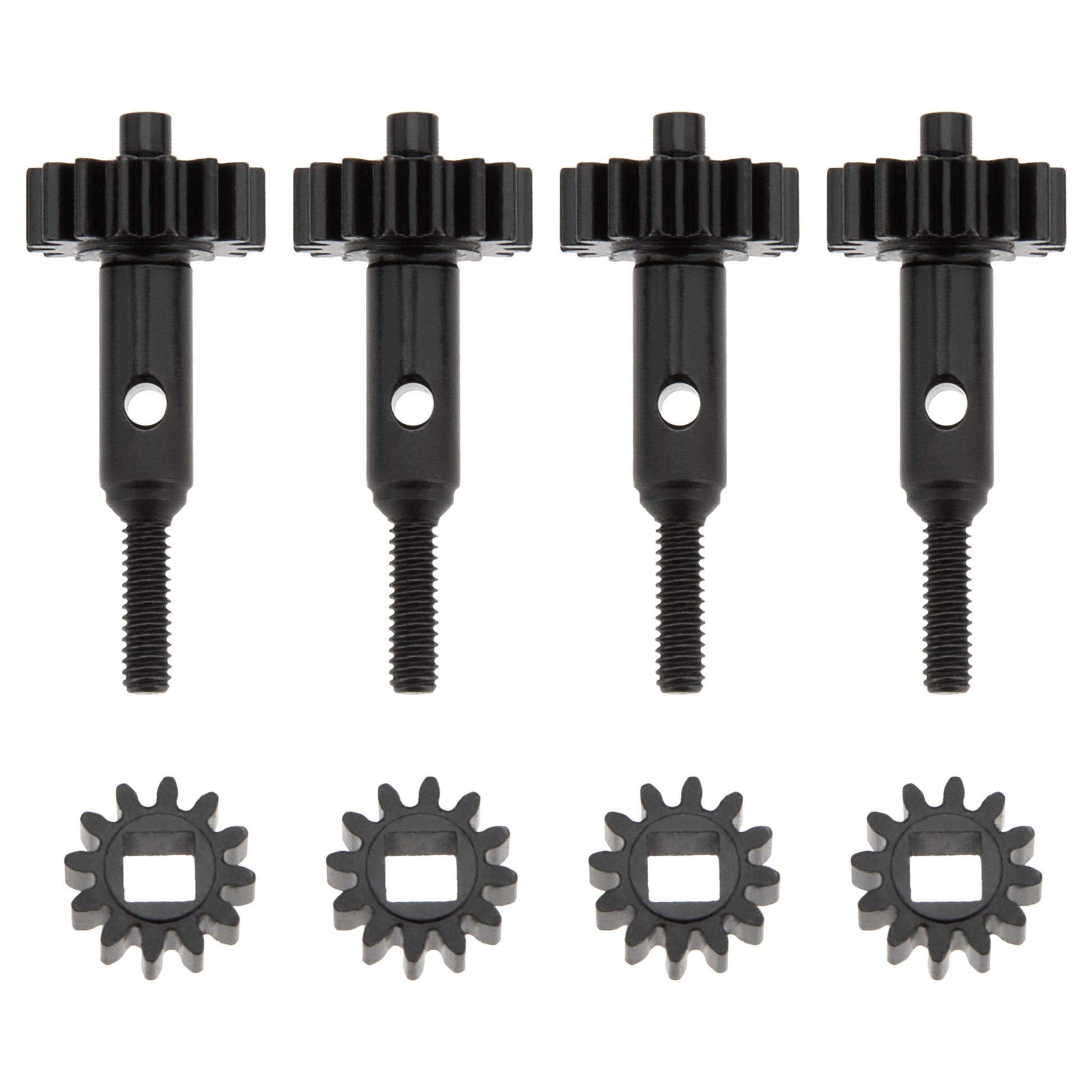 SCX24 +6.2MM Portal front rear axle portal gears