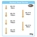 SCX24 M1.4 Socket Head Screw Size