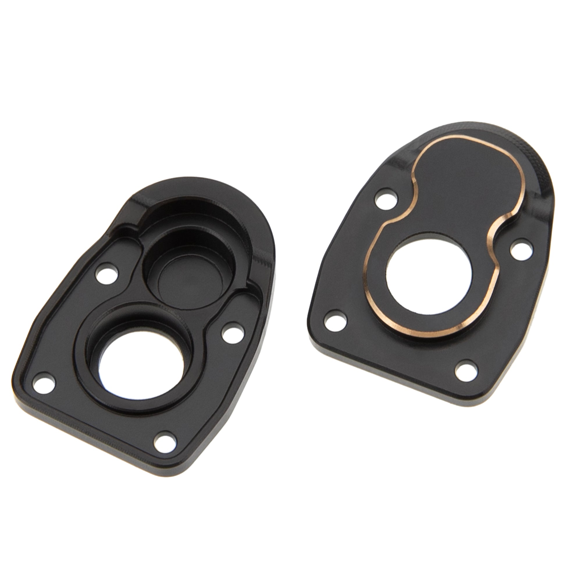 SCX24 Portal Axle Brass Steering Knuckle  covers