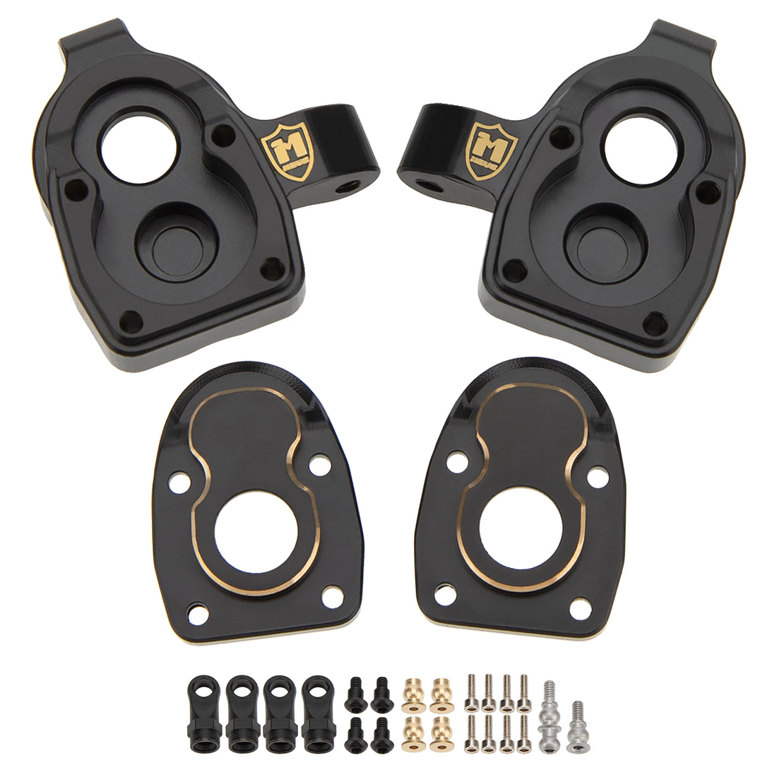 SCX24 Portal Axle Brass Steering Knuckles