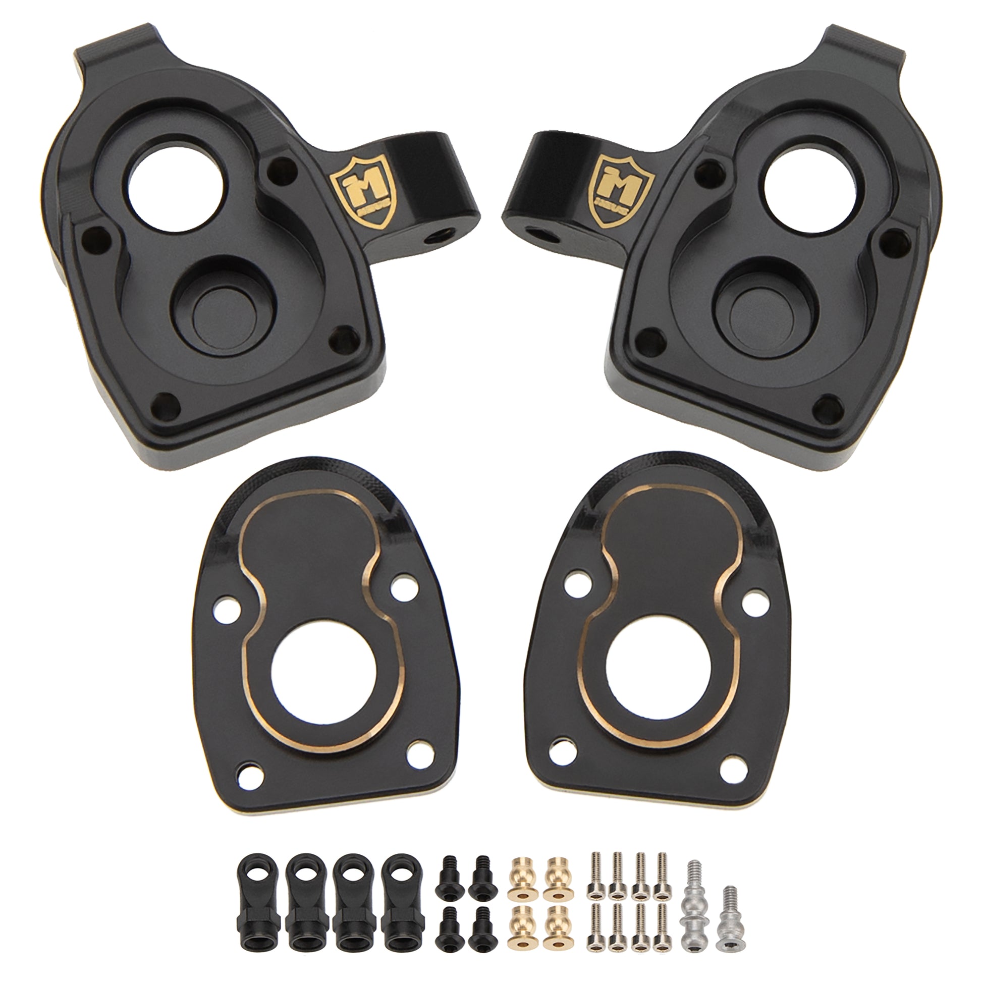 SCX24 Portal Axle Brass Steering Knuckles